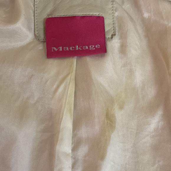 Mackage Pink Tweed Leather Jacket - Picture 9 of 13